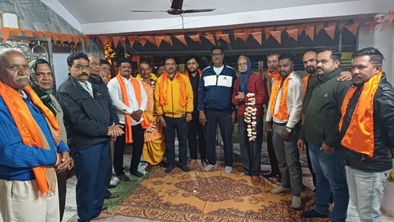 वार्ड नं 5 की समस्याओं के निराकरण हेतु बैठक हुई- हिन्दू महासभा का विस्तार हुआ