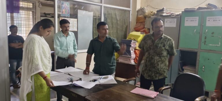 प्रभार लेते ही नई सीएमओ ने निरीक्षण किया प्रारंभ शहर की सफाई व्यवस्था पर सर्वप्रथम दिया ध्यान