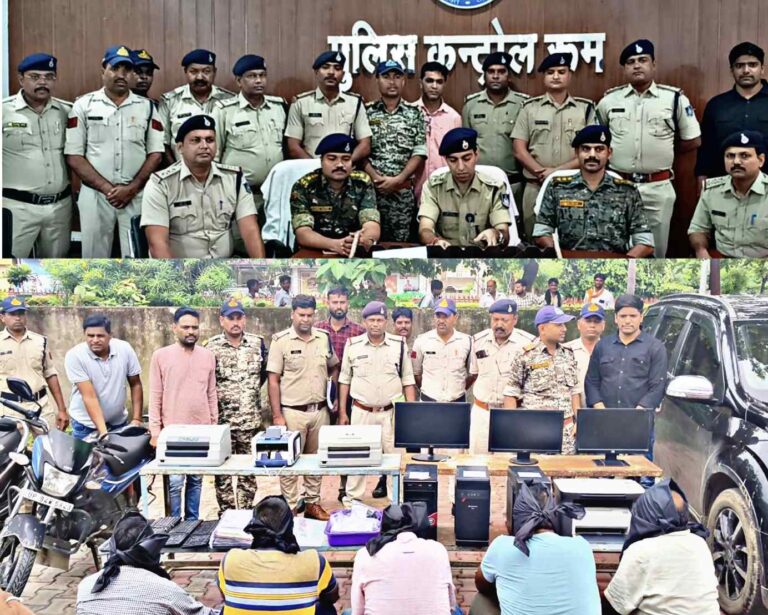 जल्दी अमीर बनने का लालच देकर लोगों के रुपए ठगने वाली फर्जी चिट फण्ड कंपनी का पर्दाफाश 05 आरोपी गिरफ्तार