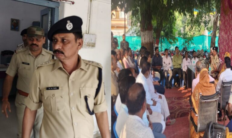 पुलिस अधीक्षक ने थाना बलदेवगढ़ का किया निरीक्षण जनप्रतिनिधि,पत्रकार एवं जनता जनार्दन से किया संवाद