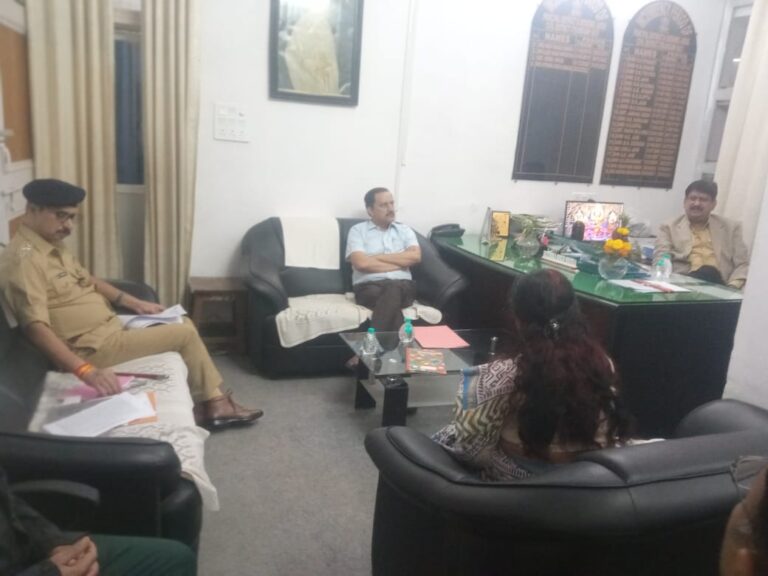 म.प्र.अपराध पीड़ित प्रतिकर योजना माॅनिटरिंग सेल की बैठक हुई आयोजित