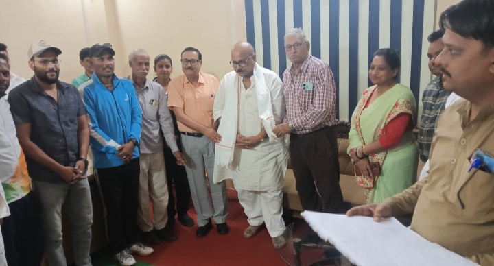 विधायक दादा यादवेंद्र सिंह बुंदेला को बनाया गया अध्यक्ष जिला ओलंपिक संघ का हुआ गठन