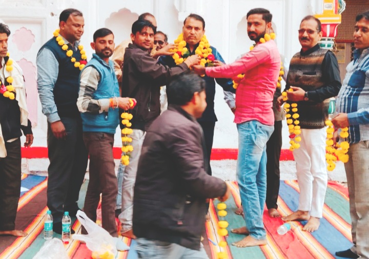 राजकुमार गौतम को पुनः जिला अध्यक्ष की कमान रामलाल तिवारी और अय्यूब खां को बनाया गया उपाध्यक्ष