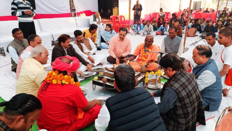 अंतर्राष्ट्रीय गीता महोत्सव नजरबाग प्रांगण में कार्यक्रम हुआ आयोजित