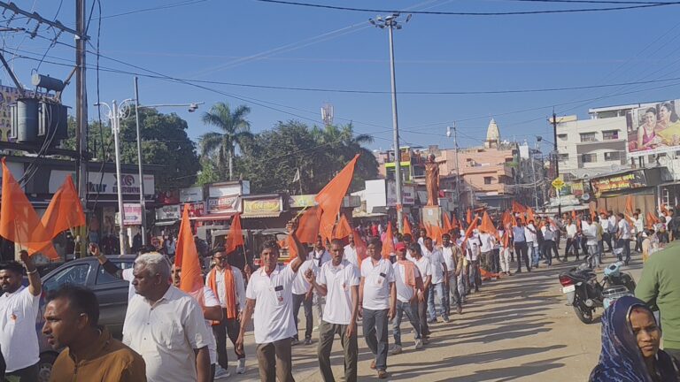 विश्व हिंदू परिषद बजरंग दल नर्मदापुरम का शौर्य जागरण यात्रा*
