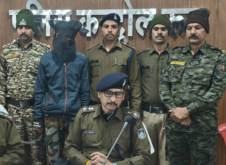 पुलिस अधीक्षक मनोहर सिंह मंडलोई ने चोरी के मामले का किया खुलासा थाना देहात अंतर्गत हुई थी चोरी, मशरूका सहित आरोपी गिरफ्तार