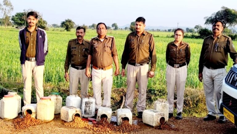 आबकारी विभाग की अवैध शराब विक्रय, परिवहन के विरुद्ध कार्यवाही जारी
