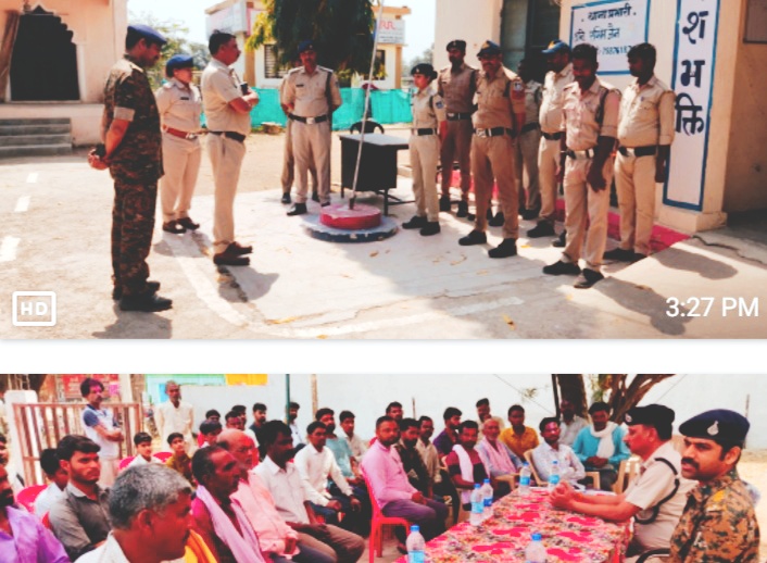 एसपी मनोहर सिंह मंडलोई ने थाना बमहोरीकलाँ एवं चौकी खजरी का किया औचक निरीक्षण,आमजन से किया जनसंवाद