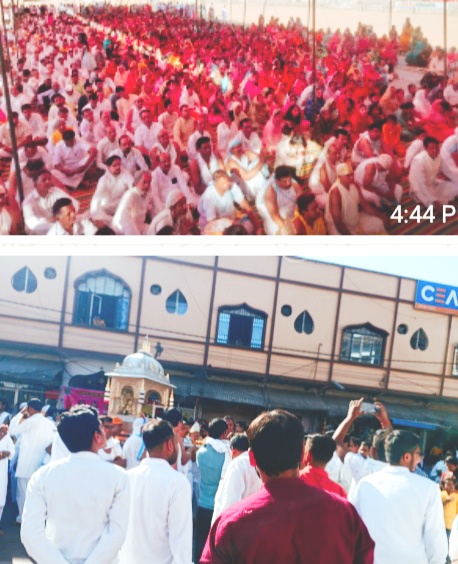 जैन समाज द्वारा निकाली गई भव्य शोभा यात्रा