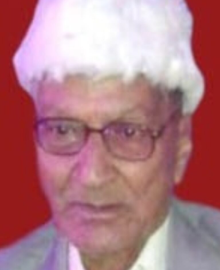 शिक्षाविद आर के तिवारी का किया पुण्य स्मरण