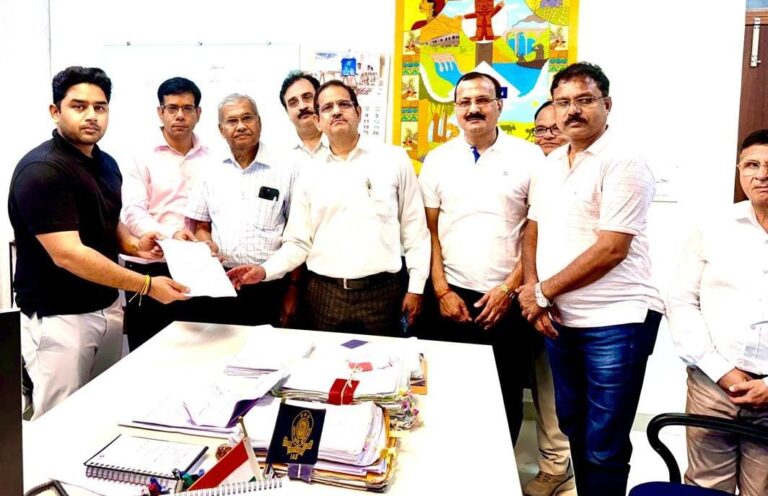 चिकित्सकों की सुरक्षा हेतु एसडीएम इटारसी को सौंपा गया संयुक्त ज्ञापन