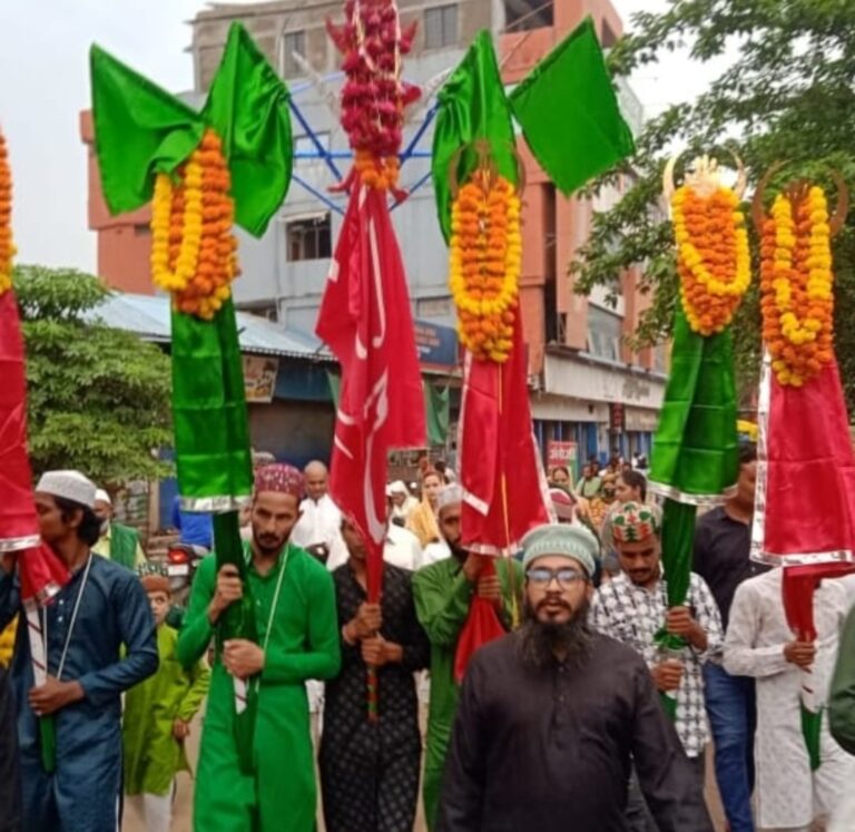 सात मोहर्रम को निकले मौला अब्बास के अलम