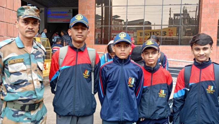 सात कैडेट्स थल सेना कैंप में भोपाल का प्रतिनिधित्व करेंगे