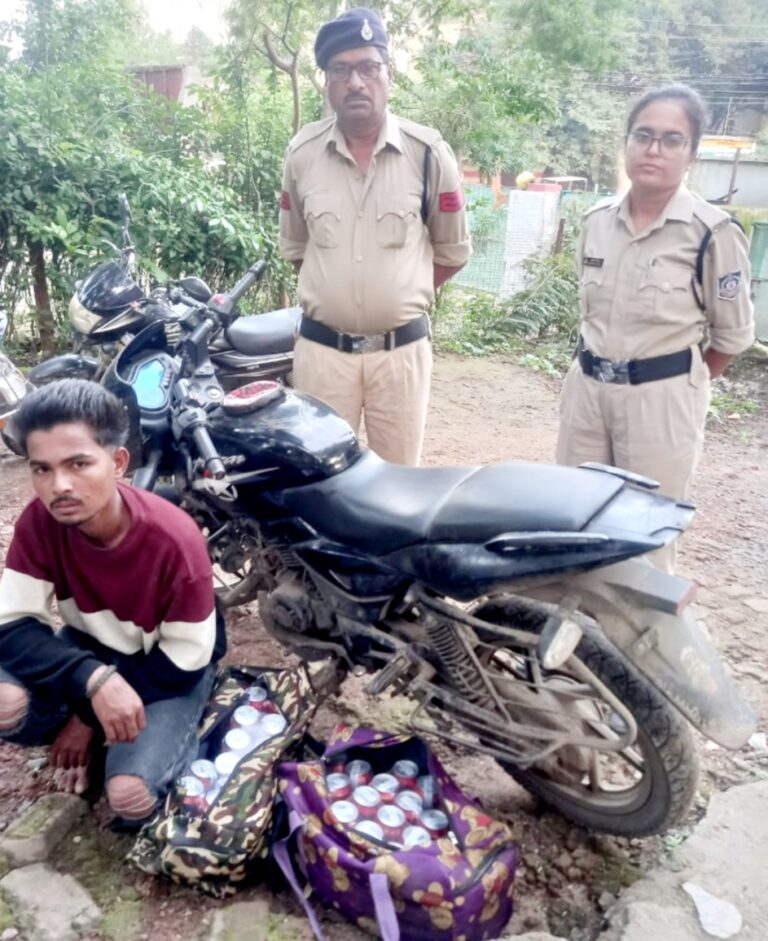 आबकारी विभाग द्वारा अवैध शराब के विरुद्ध कार्यवाही