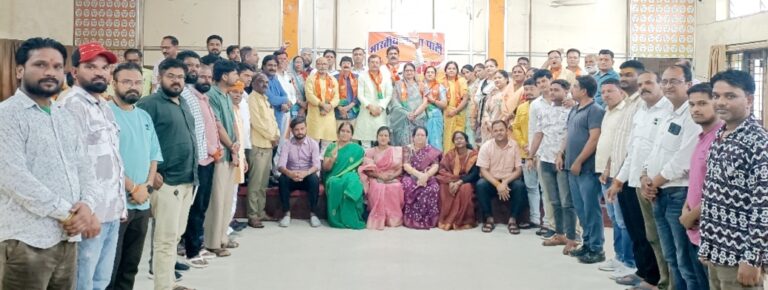 भाजपा नगर मंडल नर्मदापुरम की प्रथम कार्यकारणी बैठक संपन्न