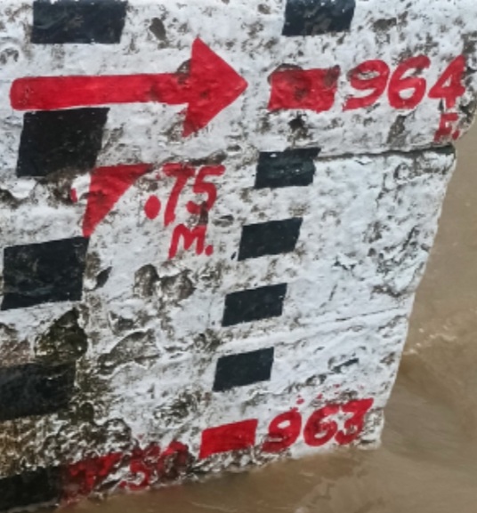 नर्मदा नदी का जलस्तर 963 फीट पर स्थिर, खतरे के निशान 964 फीट से एक फीट नीचे, बारिश रुकने से प्रशासन ने ली राहत की सांस