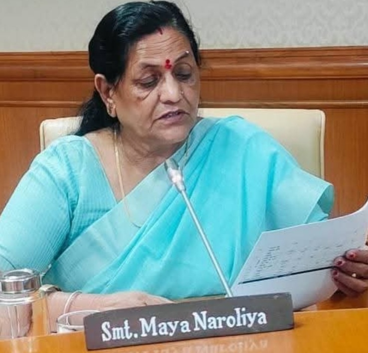 आवासन एवं शहरी विकास मंत्रालय संसदीय समिति की बैठक में शामिल हुई राज्यसभा सांसद श्रीमती माया नारोलिया
