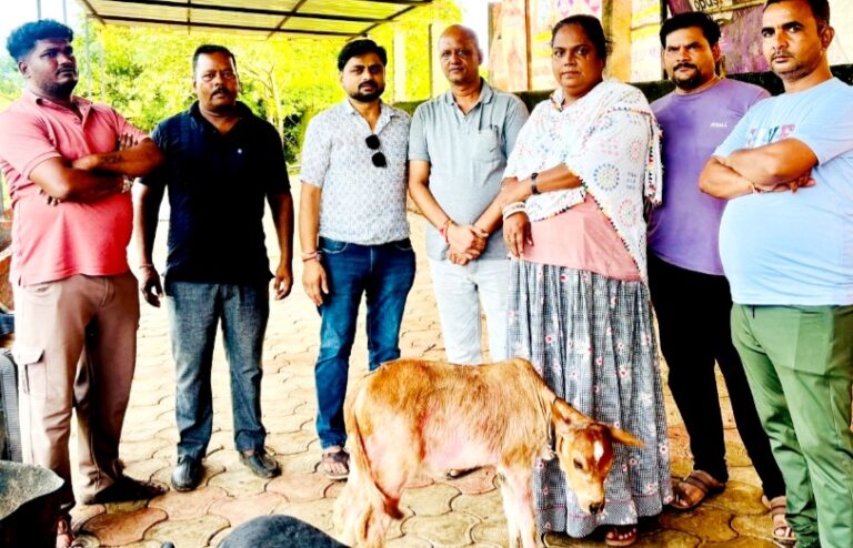 समाजसेवा में आगे आए पार्षद प्रतिनिधि दीपक दीक्षित, गौशाला में ₹21,000 सहयोग राशि प्रदान की