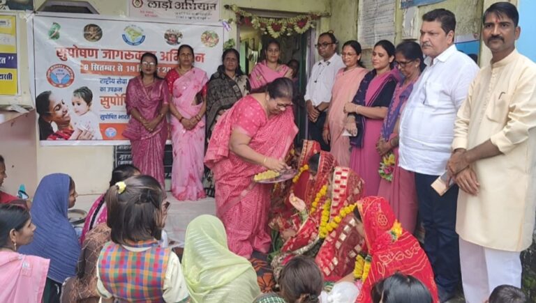 सेवा भारती ने चलाया शहर में स्वच्छता अभियान, गोद भराई कार्यक्रम एवं नशा मुक्ति अभियान