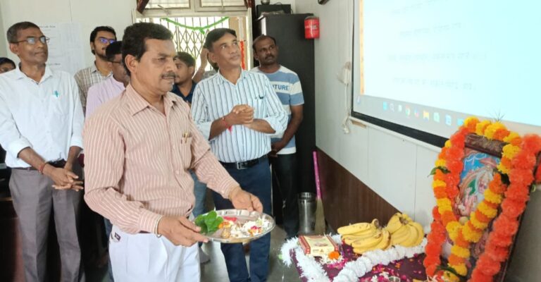 पॉलिटेक्निक महाविद्यालय में विश्वकर्मा जयंती हर्षोल्लास पूर्वक मनाई गई
