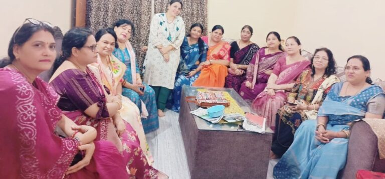 वैश्य महासम्मेलन मध्य प्रदेश महिला इकाई की बैठक सम्पन्न