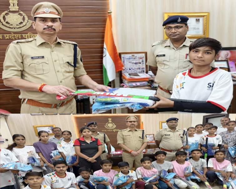 टीकमगढ़ पुलिस का मानवता भरा कदम — खेलों के जरिए युवाओं में भरा आत्मविश्वास और उम्मीद