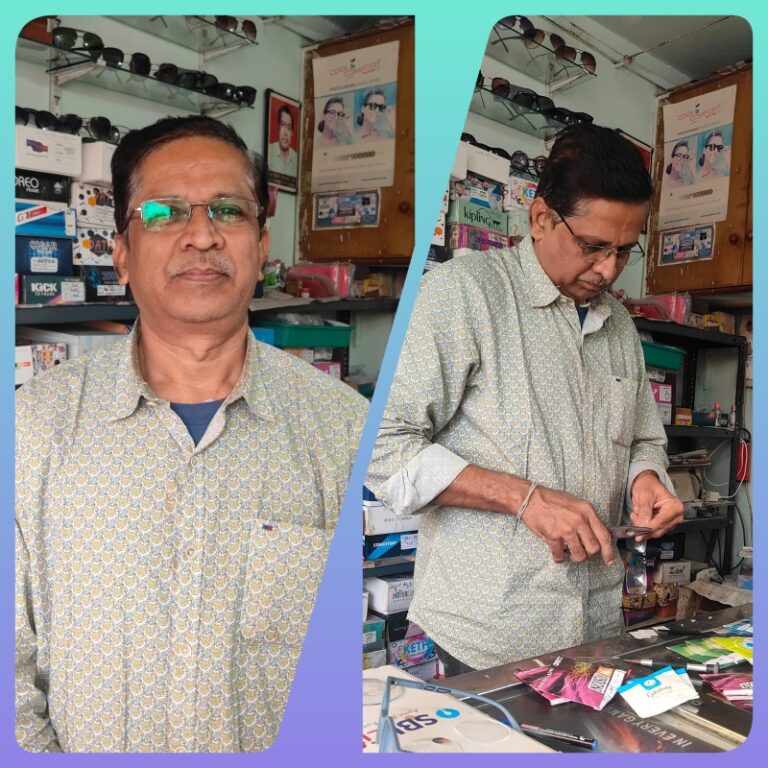 पीड़ित मानवता की सेवाभाव से कमजोर नजरों को शक्तिशाली बना रहे: जयेश राव। बहुत कम शुल्क मे चश्में को सुधारने की मिसाल बना रहे हैं भारत ऑप्टिशयन के जयेश