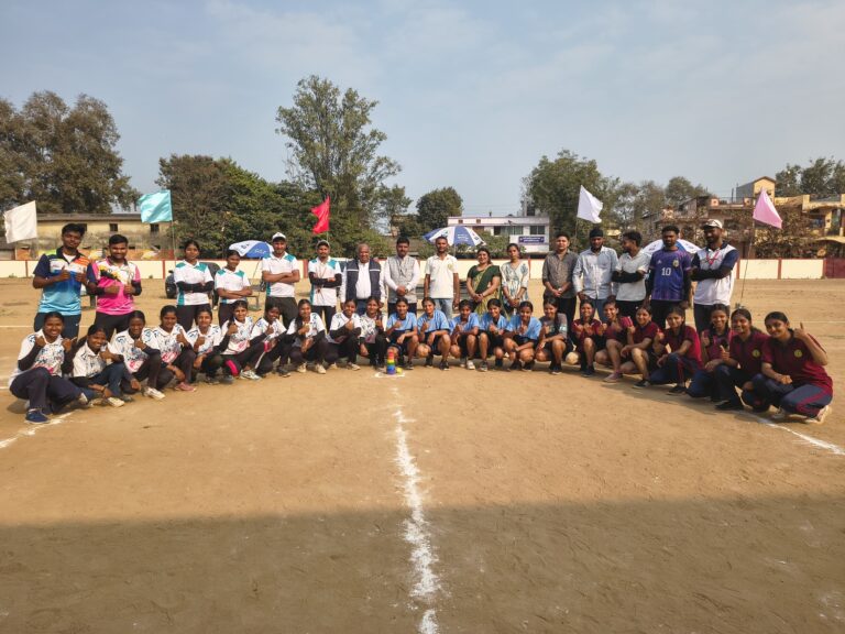 जिला स्तरीय पिट्टू प्रतियोगिता संपन्न हुआ