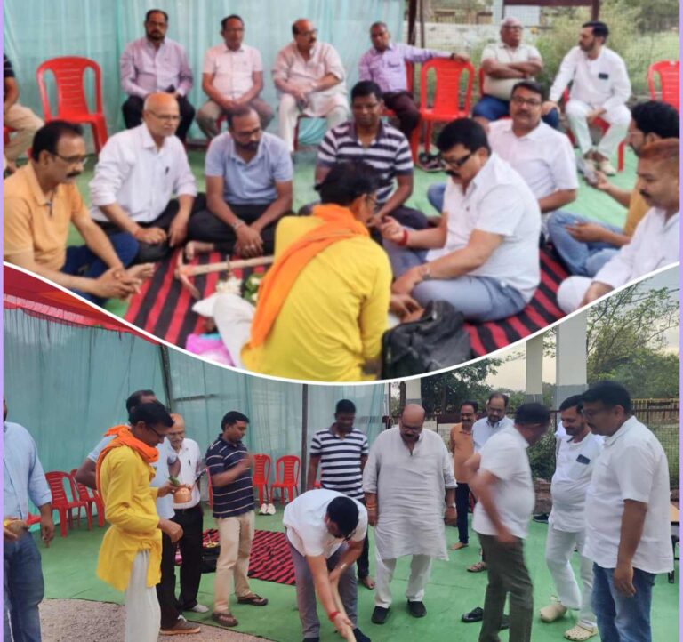 विधायक दादा यादवेंद्र सिंह बुंदेला की मौजूदगी में नपा अध्यक्ष अब्दुल गफ्फार पप्पू मलिक ने किया भूमि पूजन सुभाष पुरम कॉलोनी में होंगे विकास कार्य