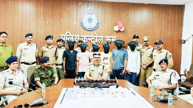 एसपी मनोहर सिंह मंडलोई की अगुवाई में बड़ी कार्रवाई अंतर्राज्यीय चोर गिरोह का पर्दाफाश, 6 आरोपी गिरफ्तार दो बड़ी चोरी की घटनाओं का खुलासा, लाखों के जेवरात, वाहन और अवैध हथियार बरामद