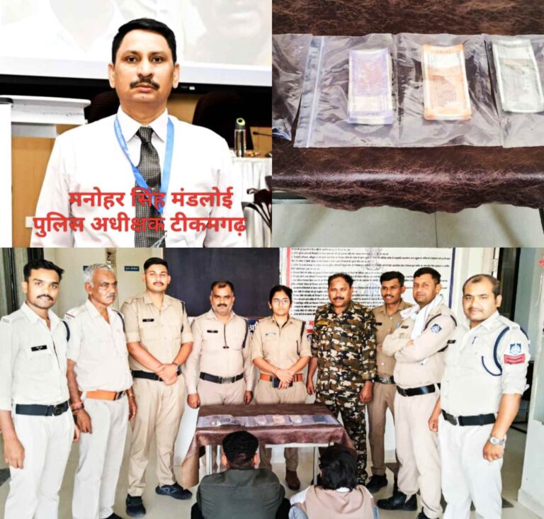 एसपी मनोहर सिंह मंडलोई के निर्देशन में देहात पुलिस की बड़ी सफलता — 12 घंटे के भीतर लूट का खुलासा